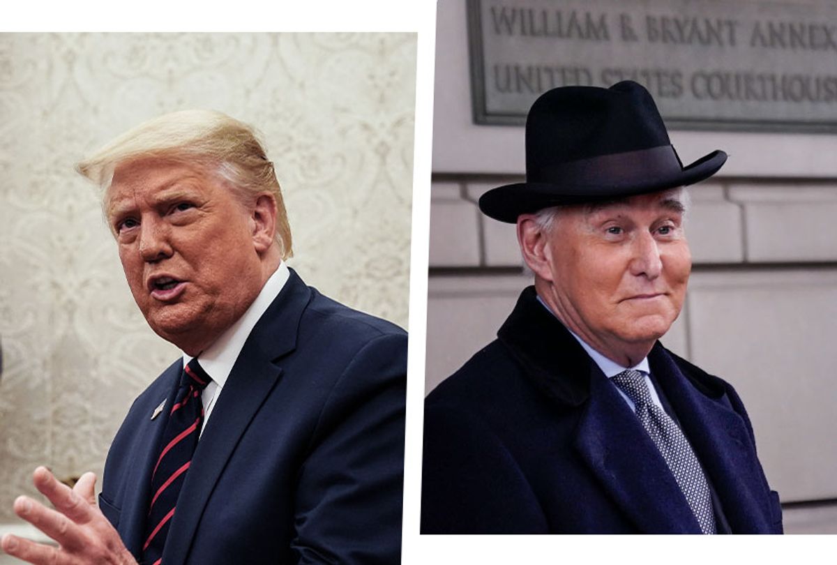 Donald Trump and Roger Stone (Photo illustration by Salon/Getty Images)
