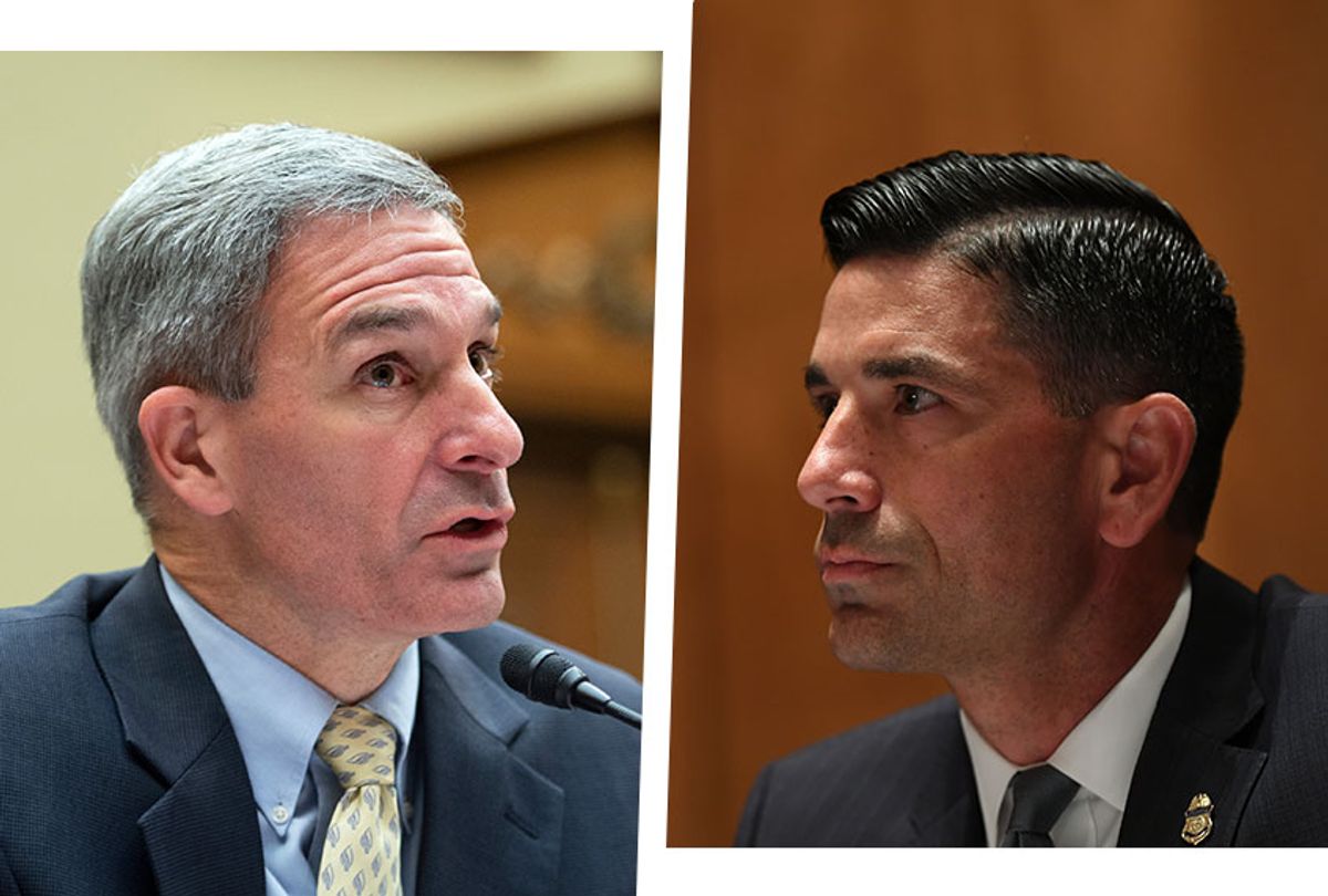 Chad Wolf and Ken Cuccinelli (Photo illustration by Salon/Getty Images)