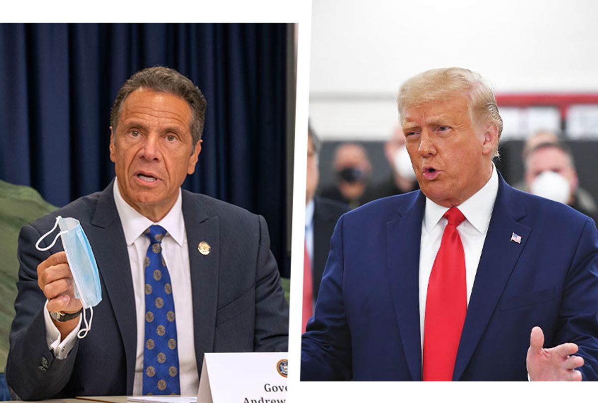 Andrew Cuomo and Donald Trump (Photo illustration by Salon/Getty Images)