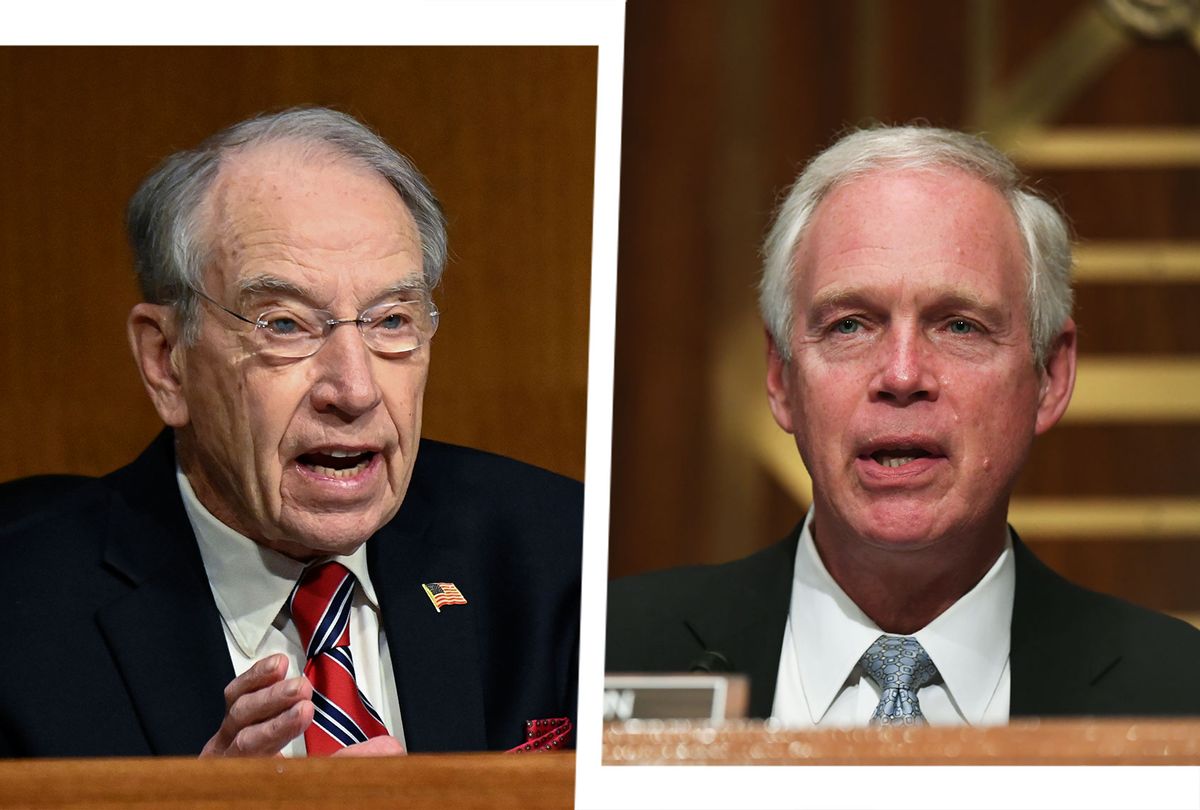 Chuck Grassley and Ron Johnson (Photo illustration by Salon/Getty Images)