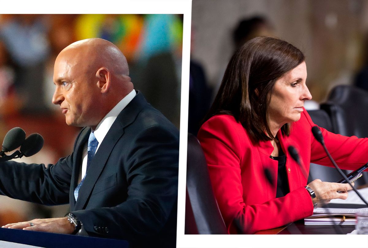 Martha McSally and Mark Kelly (Photo illustration by Salon/Getty Images)