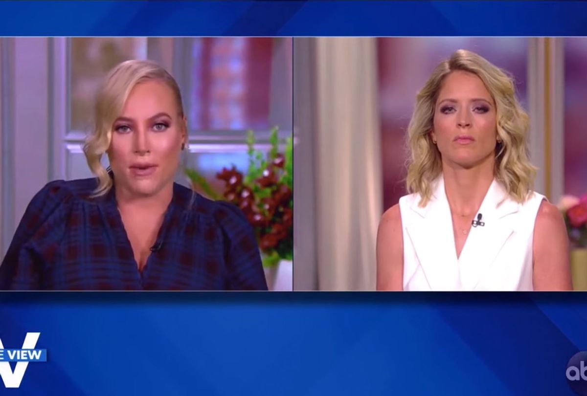 Meghan McCain and Sara Haines on The View (ABC)