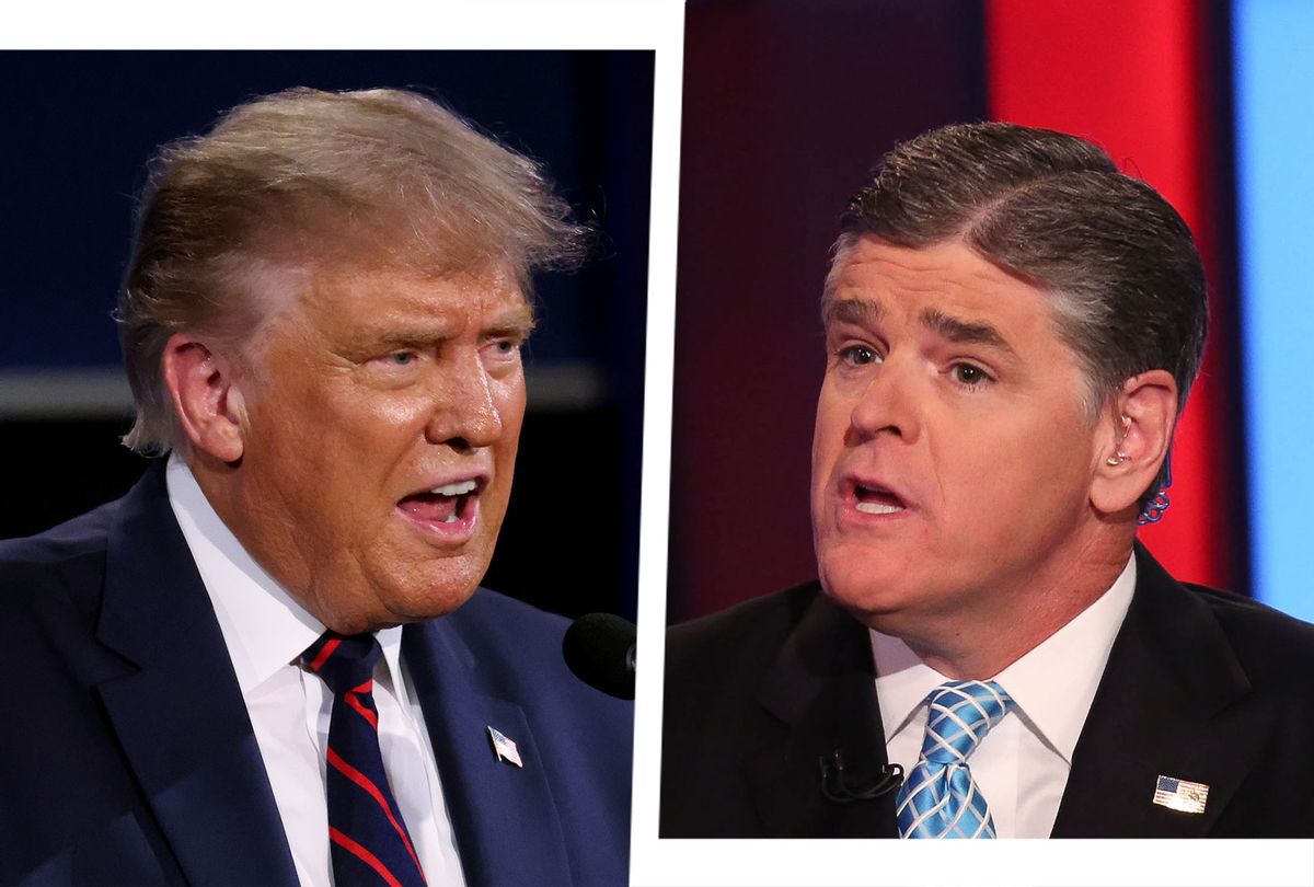 Donald Trump and Sean Hannity (Photo illustration by Salon/Getty Images)