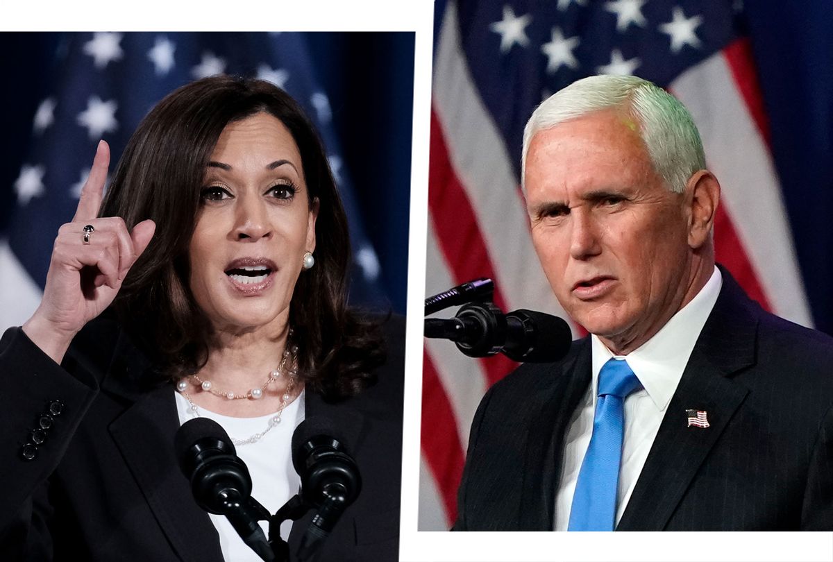 Kamala Harris and Mike Pence (Photo illustration by Salon/Getty Images)