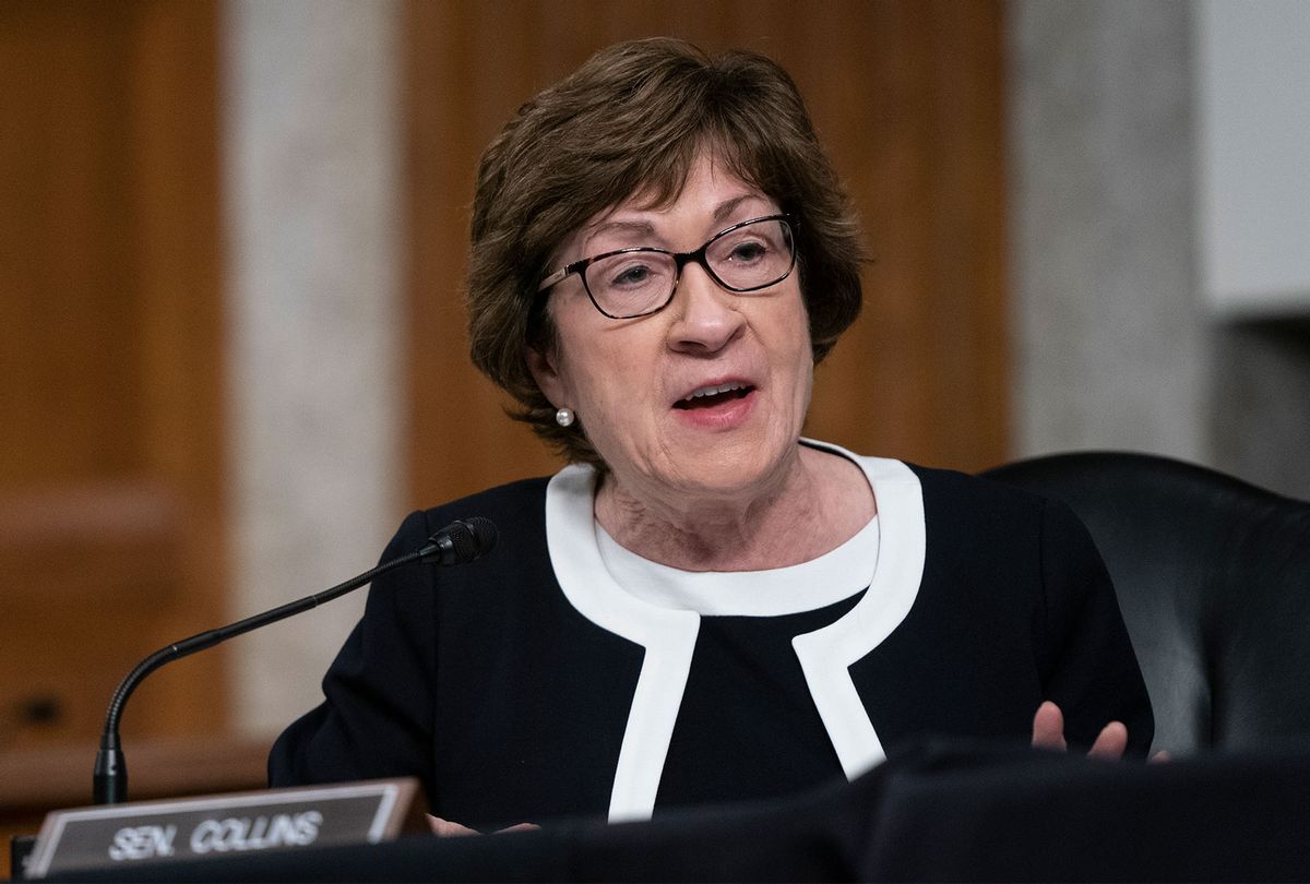 U.S. Sen. Susan Collins (R-ME) (Alex Edelman-Pool/Getty Images)