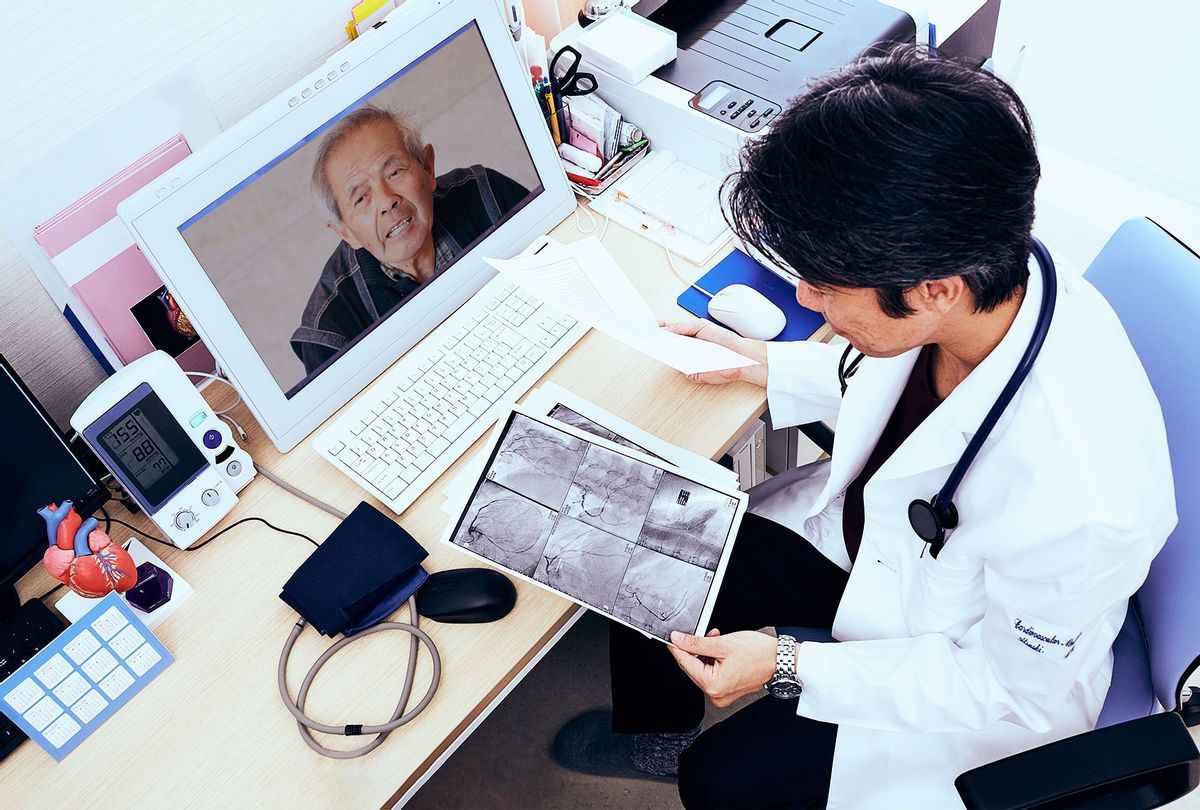 Telemedicine doctor and patient (Getty Images)