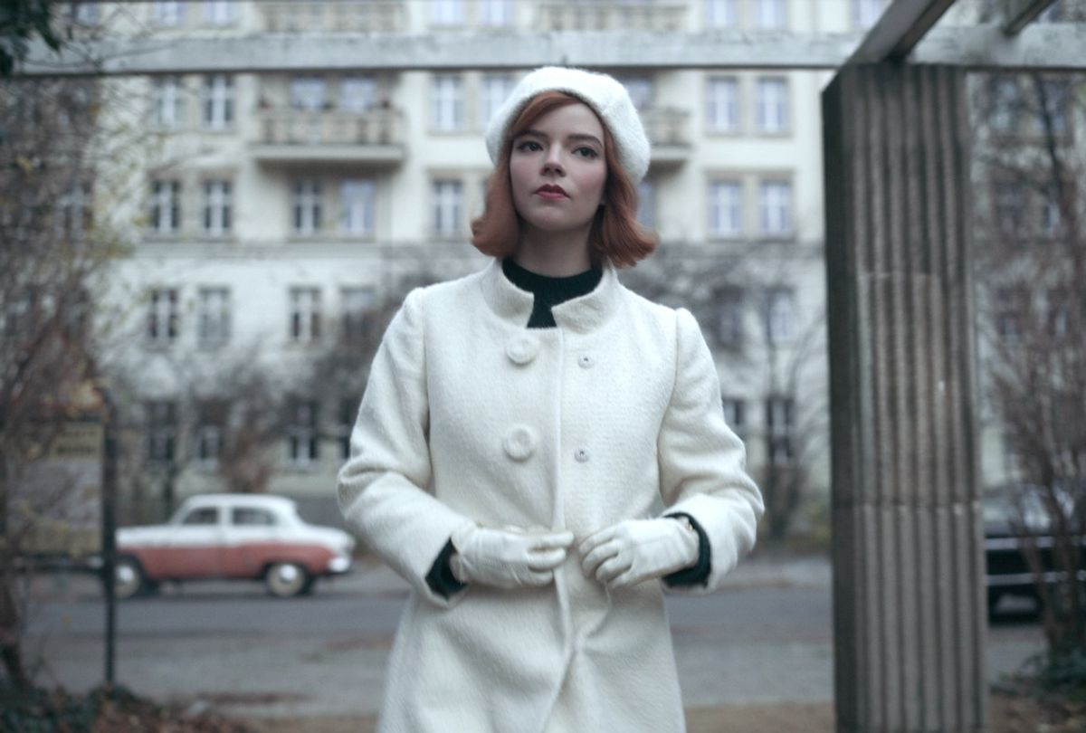 Anya Taylor-Joy as chess prodigy Beth Harmon in "The Queen's Gambit" (Netflix)