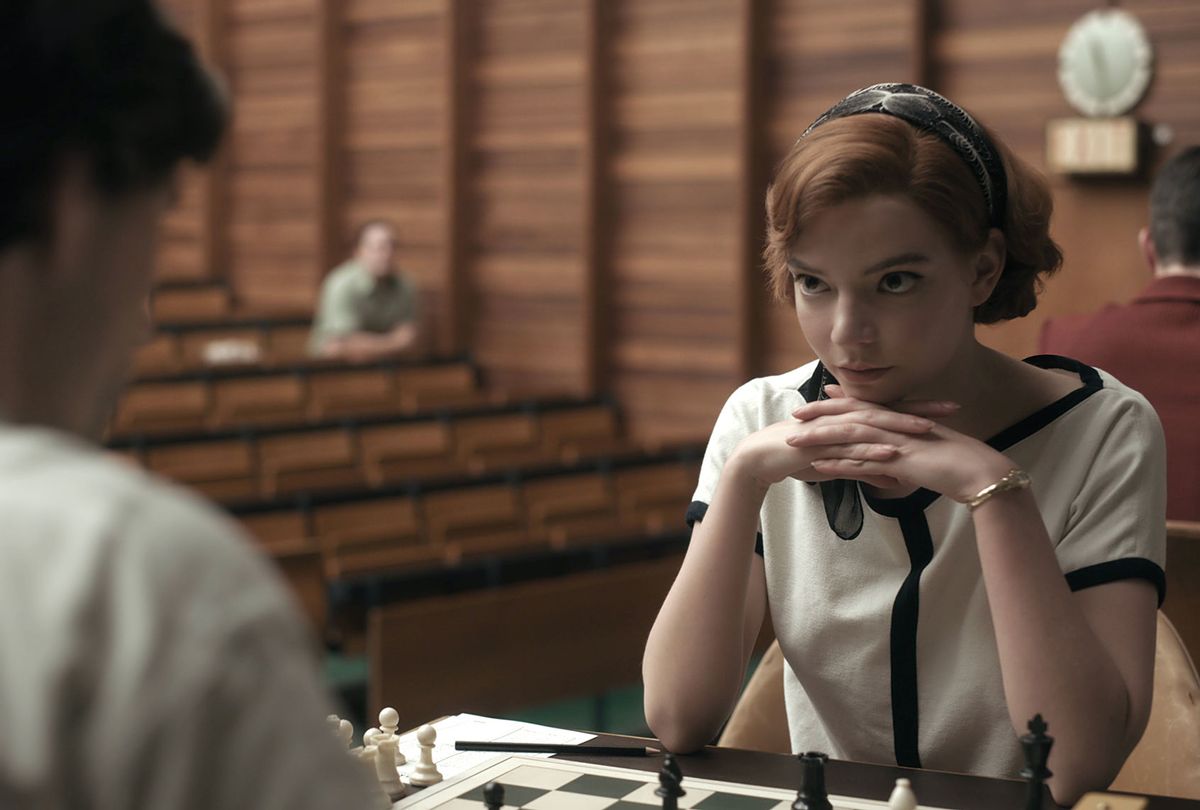 Anya Taylor-Joy as Beth Harmon in "The Queen's Gambit" (Netflix)