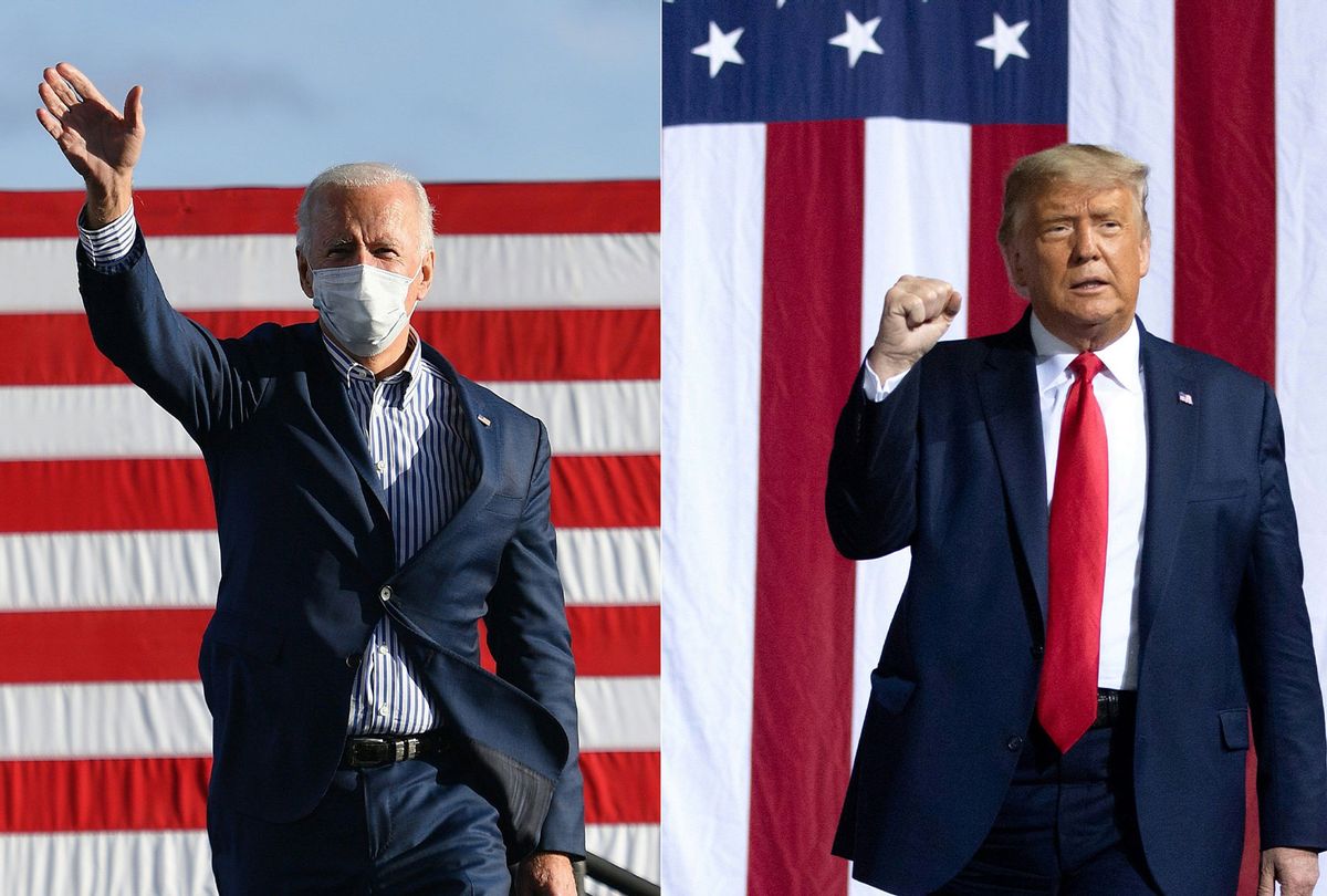 Joe Biden and Donald Trump (ANGELA WEISS,SAUL LOEB/AFP via Getty Images)