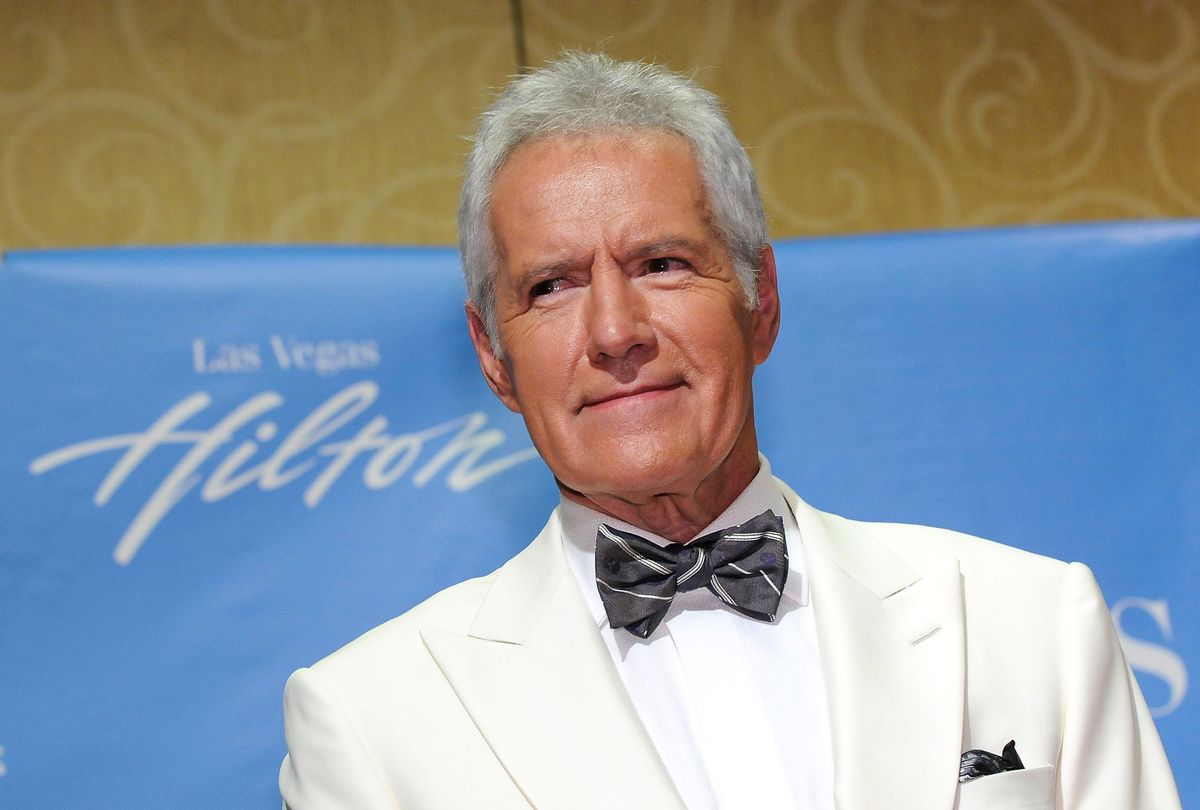 Lifetime Achievement Award honoree Alex Trebek poses in the press room at the 38th Annual Daytime Entertainment Emmy Awards held at the Las Vegas Hilton on June 19, 2011 in Las Vegas, Nevada. (David Becker/Getty Images)