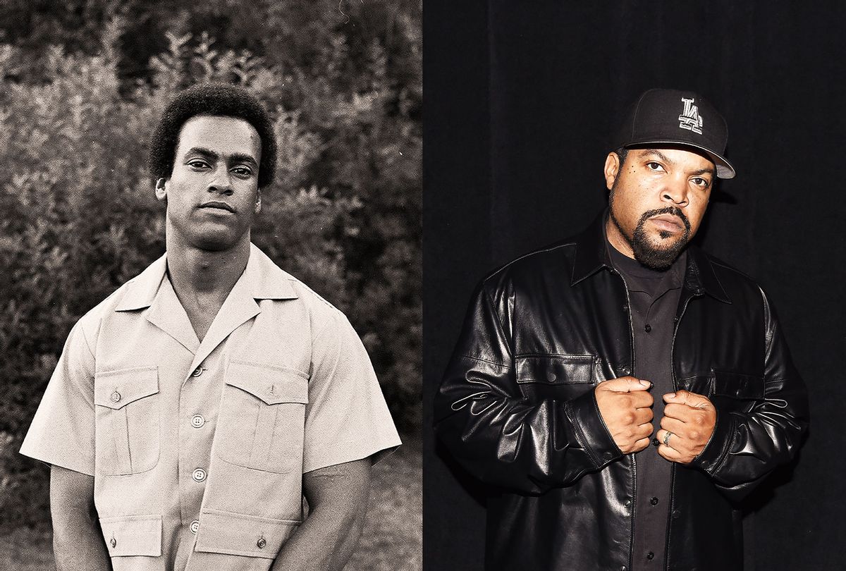 Huey Newton and Ice Cube (Photo illustration by Salon/Getty Images)