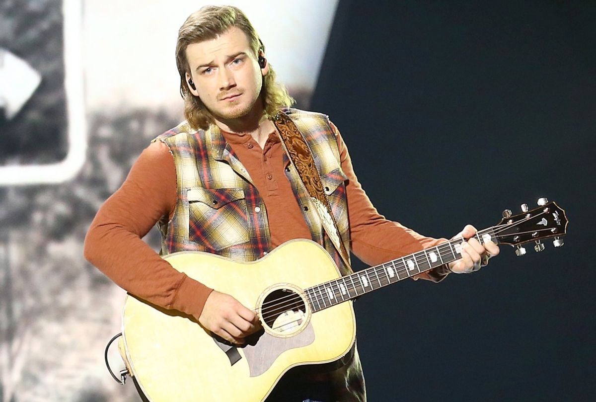 Morgan Wallen performs onstage at Nashville’s Music City Center for “The 54th Annual CMA Awards”  (Terry Wyatt/Getty Images for CMA)