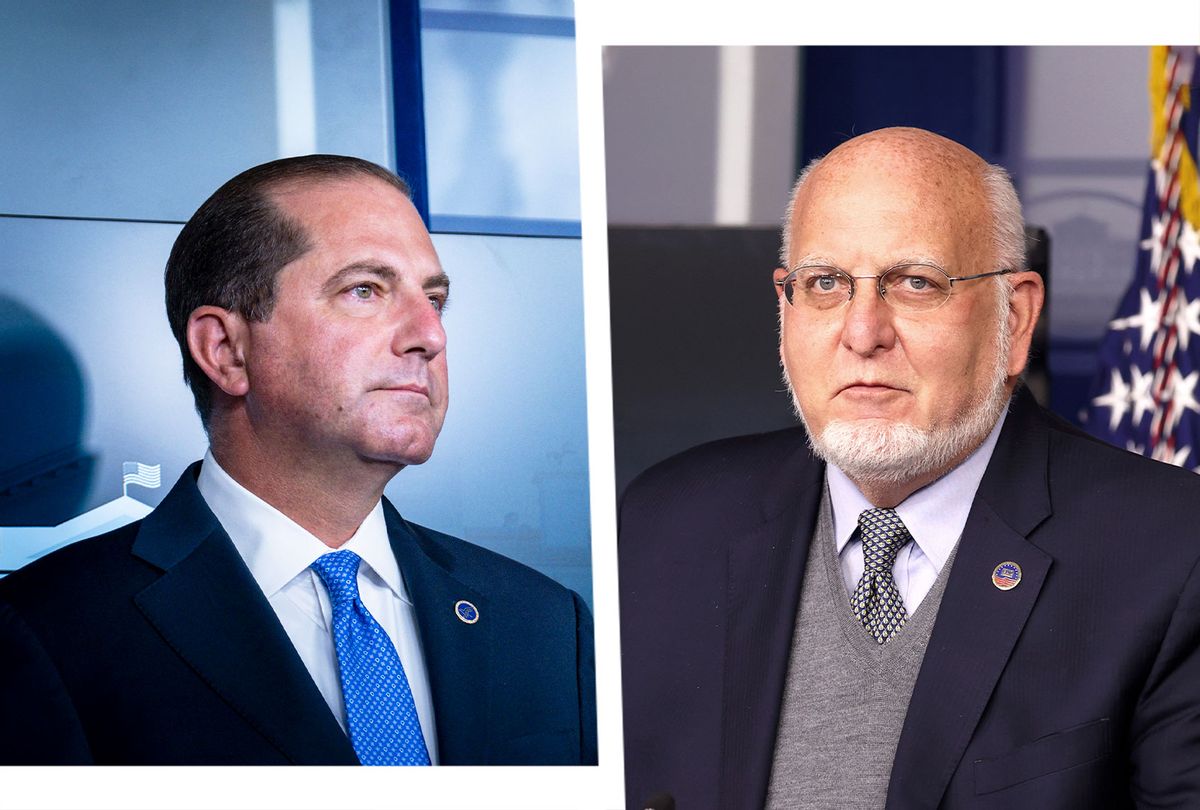 Alex Azar and Robert Redfield
 (Photo illustration by Salon/Getty Images)