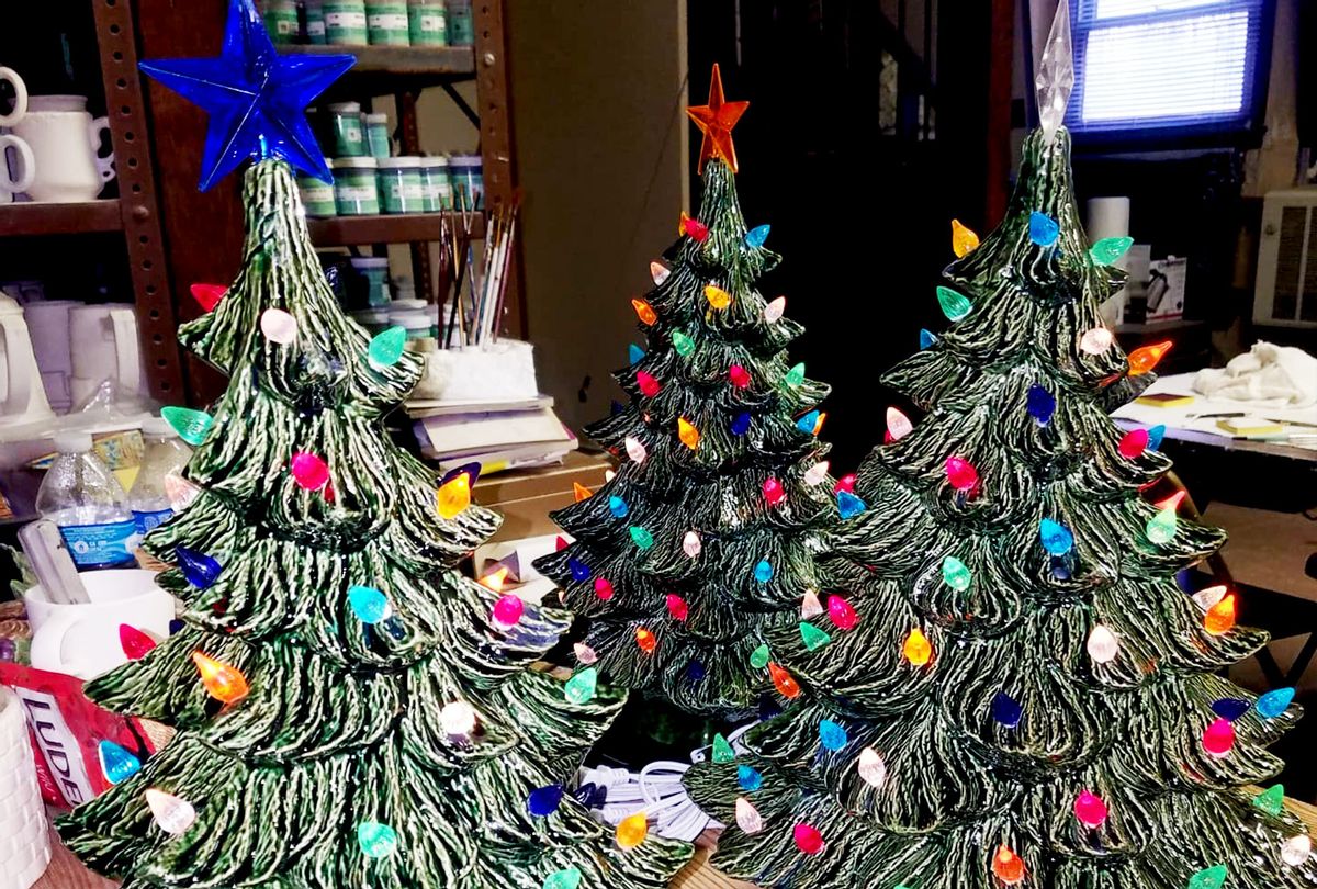 The ceramic Christmas tree is back! Why the retro holiday decoration is  everywhere this year