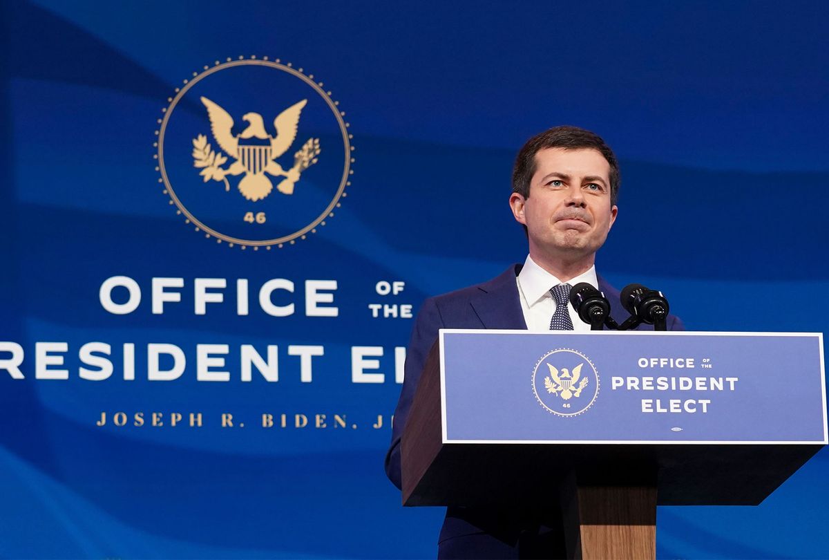 Pete Buttigieg (Kevin Lamarque-Pool/Getty Images)