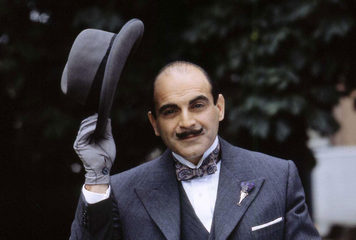 Actor David Suchet stars in the LWT series "Hercule Poirot's Casebook" (Photoshot/Getty Images)