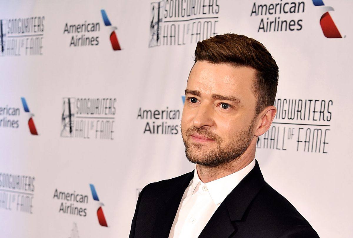 Justin Timberlake attends the Songwriters Hall Of Fame 50th Annual Induction And Awards Dinner at The New York Marriott Marquis on June 13, 2019 in New York City. (Theo Wargo/Getty Images for Songwriters Hall Of Fame)