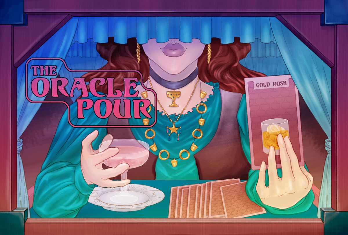 The Oracle Pour (Illustration by Ilana Lidagoster)