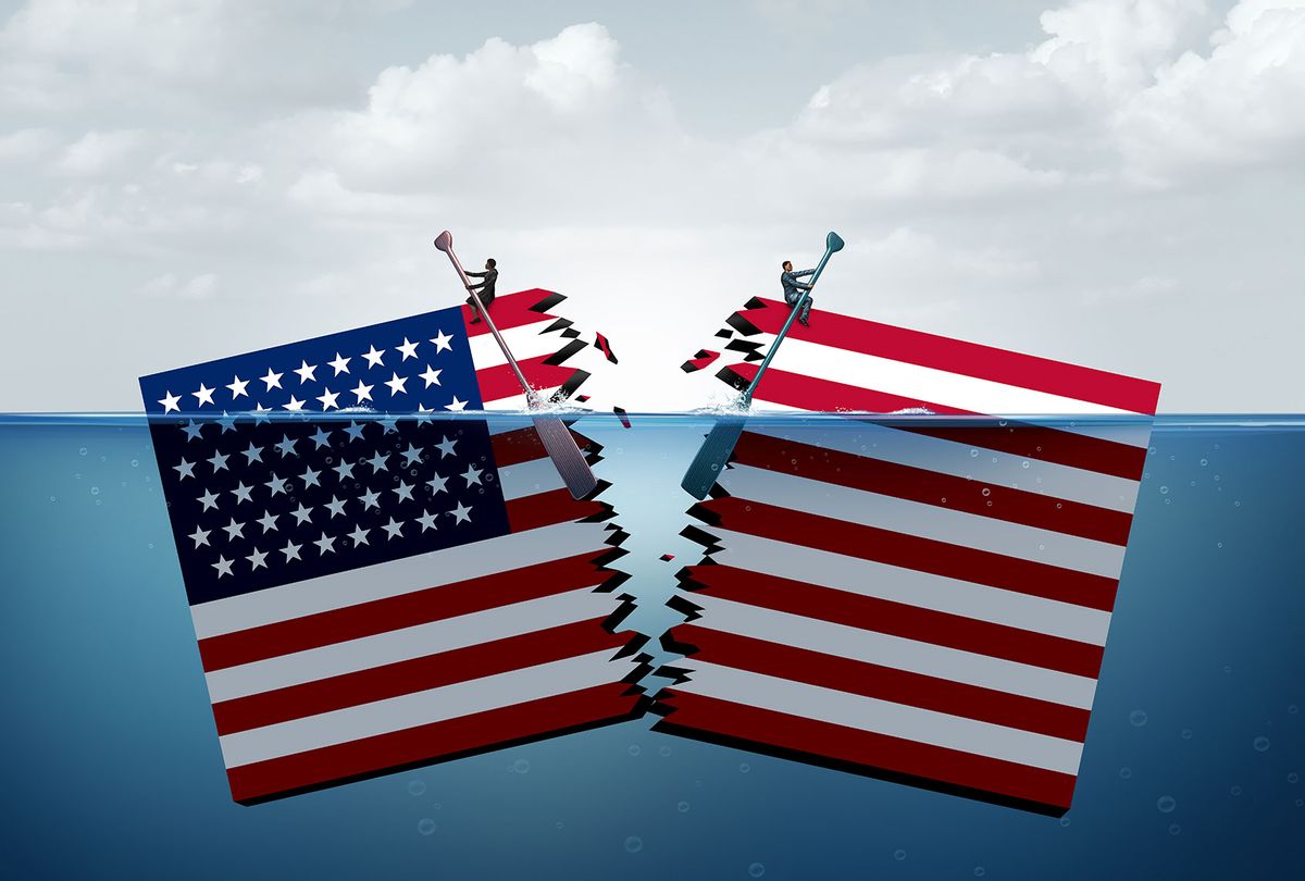 Divided United States and partisan politics (Getty Images)