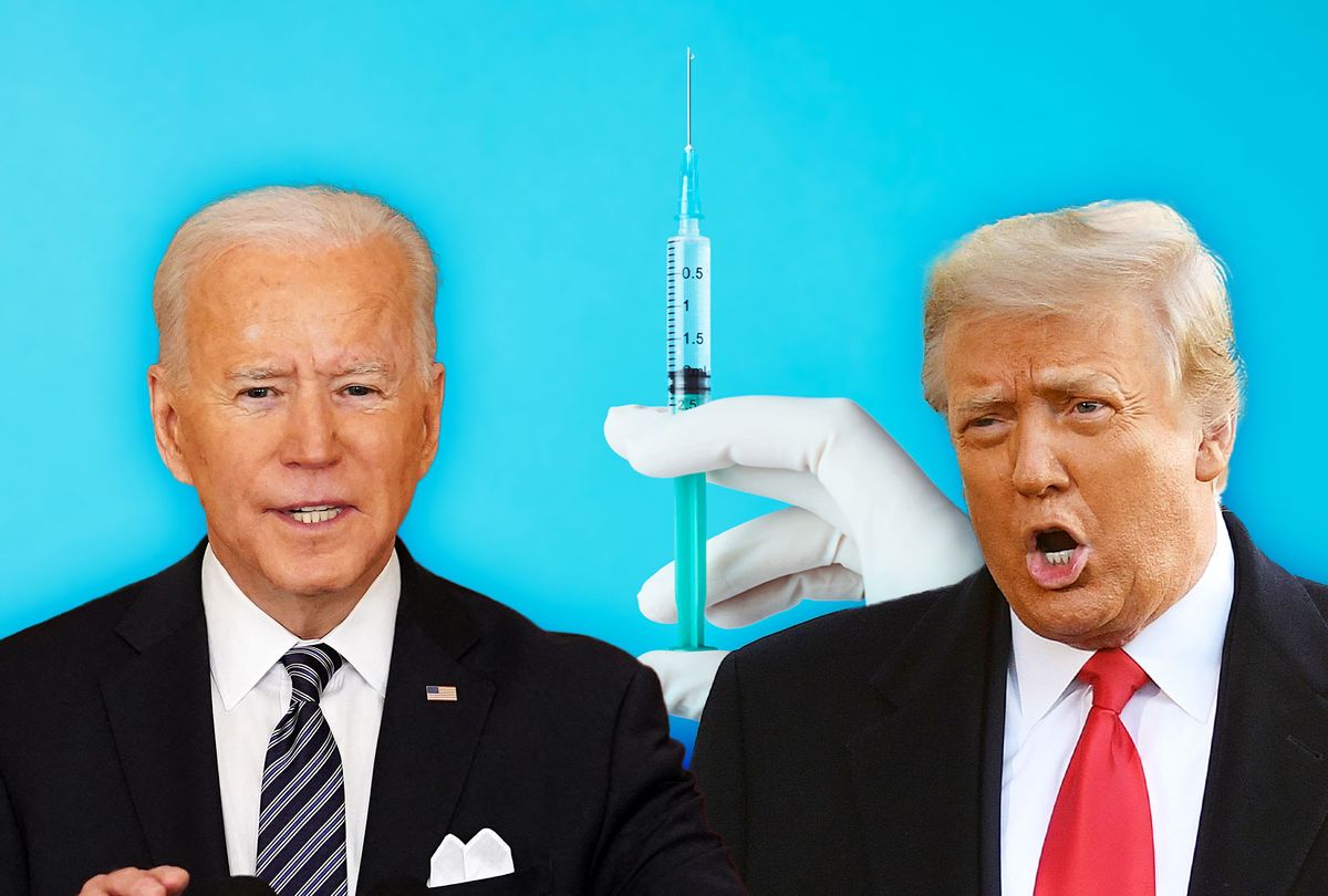 Donald Trump and Joe Biden (Photo illustration by Salon/Getty Images)