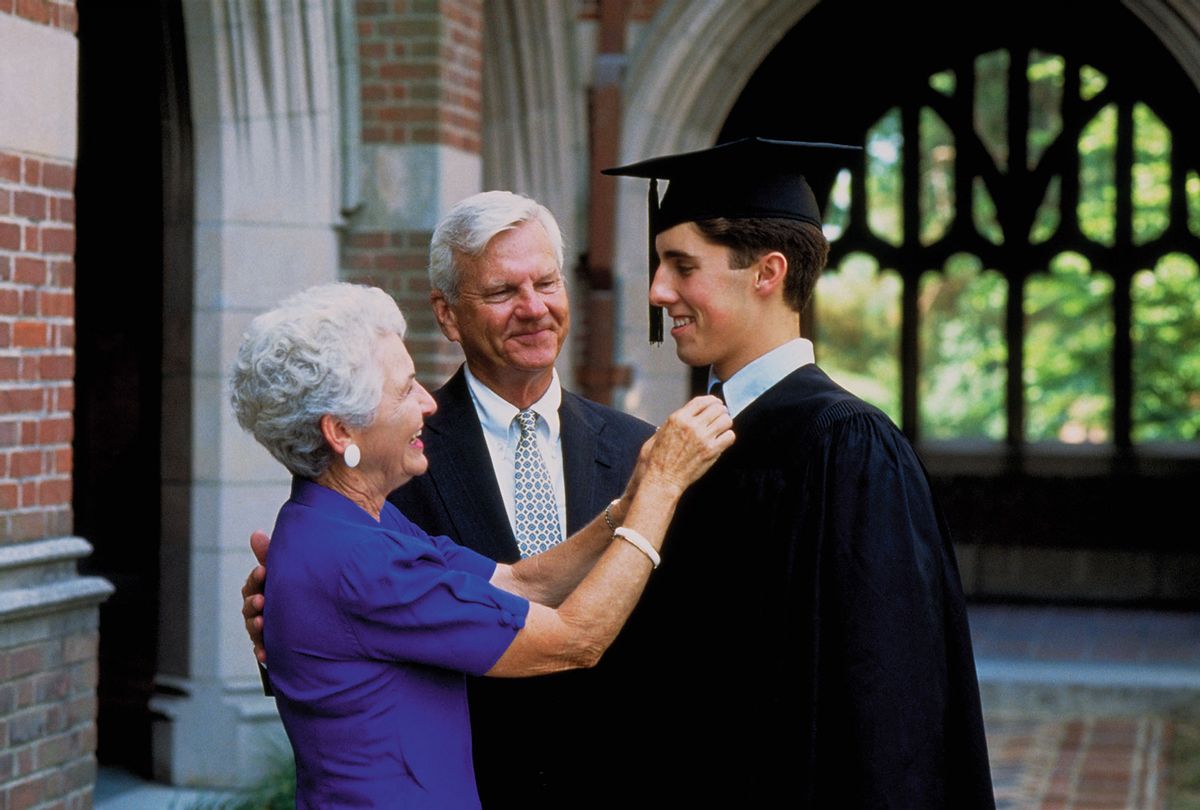 Grandparents and graduate (Getty Images)