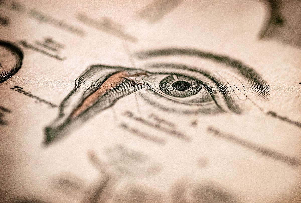 Antique medical book: Eye (Getty Images)