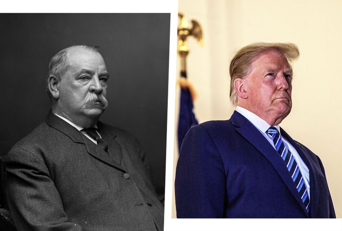 Grover Cleveland and Donald Trump (Photo illustration by Salon/Getty Images)