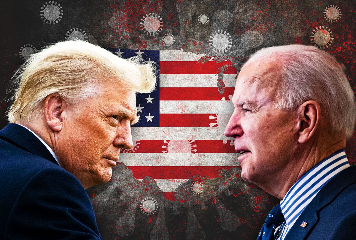 Donald Trump and Joe Biden (Photo illustration by Salon/Getty Images)