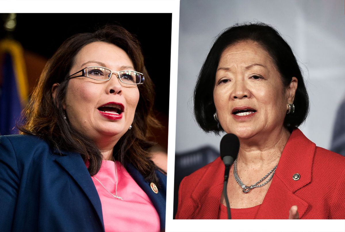 Tammy Duckworth and Mazie Hirono (Photo illustration by Salon/Getty Images)
