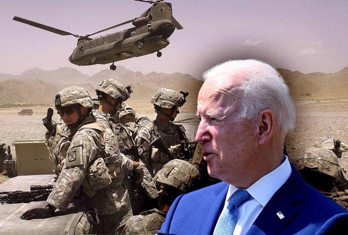 Joe Biden | American soldiers in Afghanistan (Photo illustration by Salon/Getty Images)