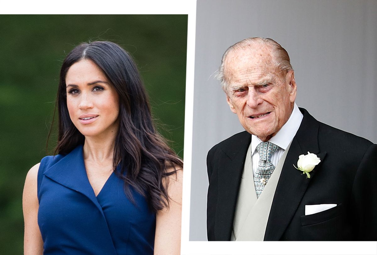 Meghan Markle, Duchess of Sussex and Prince Philip, Duke of Edinburgh (Photo illustration by Salon/Getty Images)