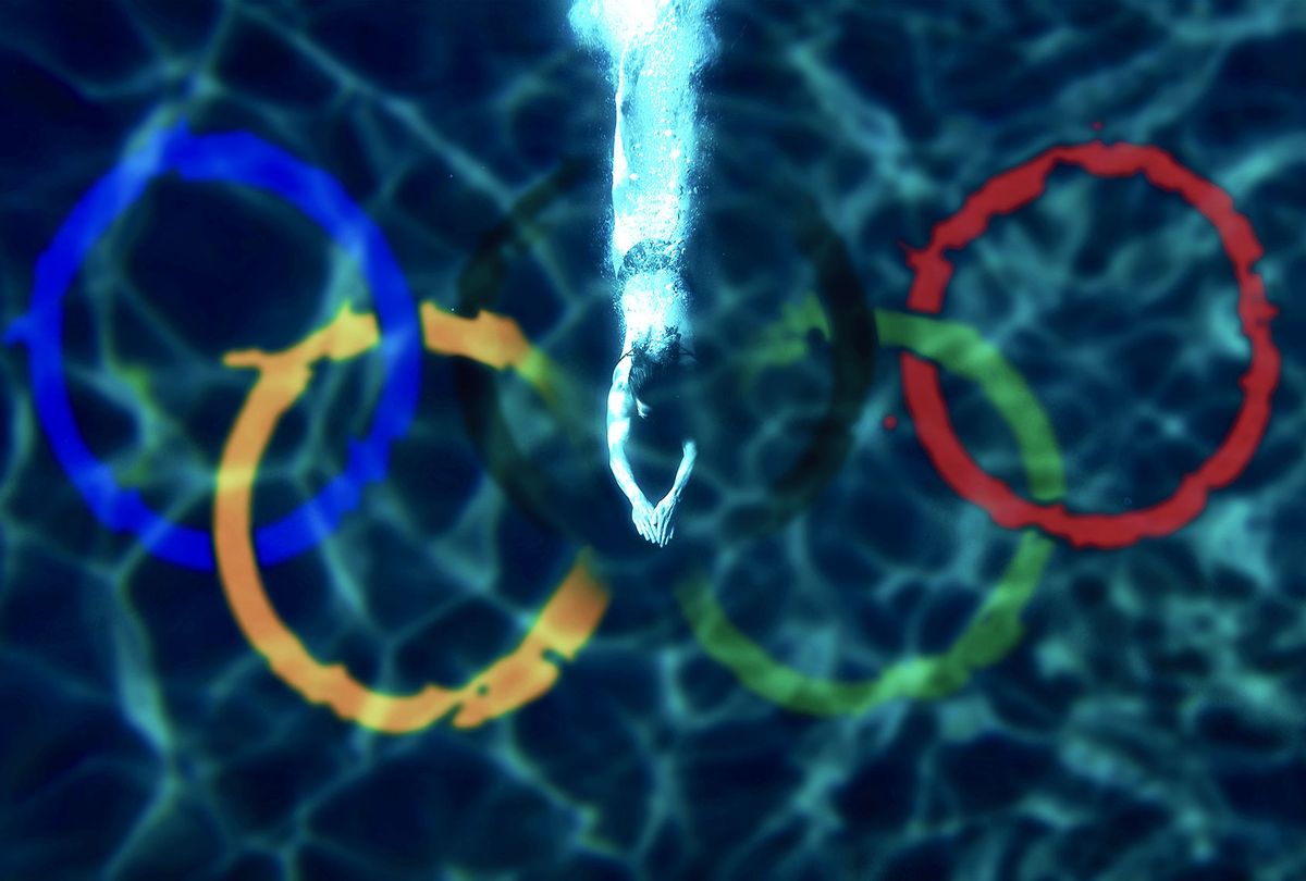 The dark side of Olympic swimming (Photo illustration by Salon/Getty Images)