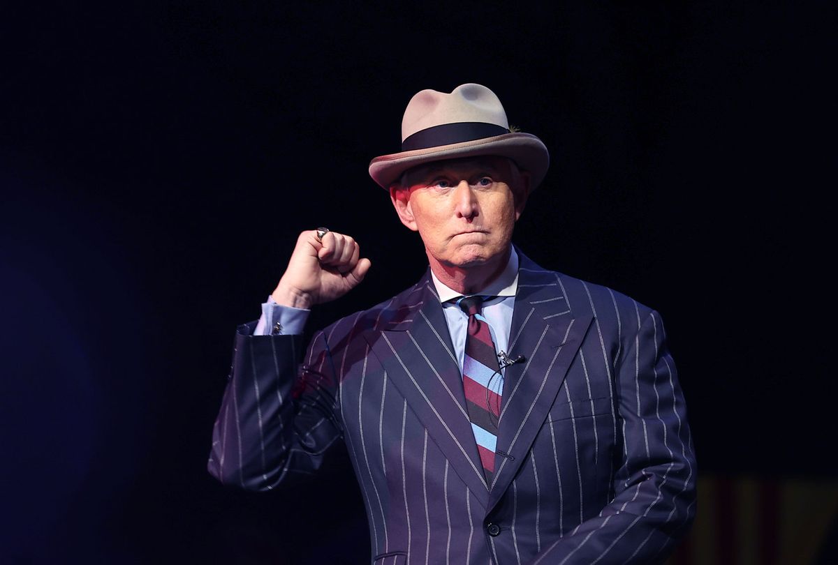 American political consultant Roger Stone (Tayfun Coskun/Anadolu Agency via Getty Images)