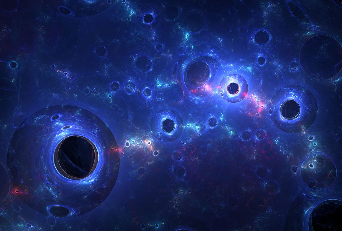Massive black holes in nebula (Getty Images)