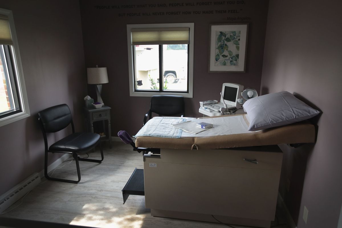 The interior of a women's health clinic. (Scott Olson/Getty Images)
