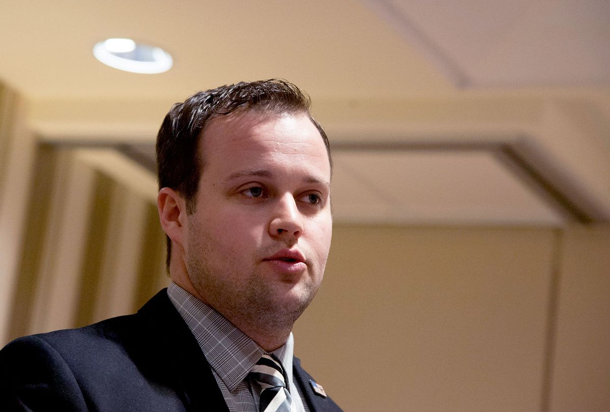 Josh Duggar speaks during the 42nd annual Conservative Political Action Conference (CPAC) at the Gaylord National Resort Hotel and Convention Center on February 28, 2015 in National Harbor, Maryland (Kris Connor/Getty Images)