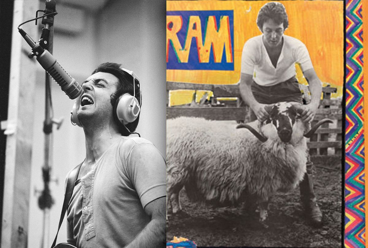 Paul McCartney's album "Ram" remastered for its 50th Anniversary (Photo illustration by Salon/Paul McCartney/Linda McCartney/NastyLittleMan)