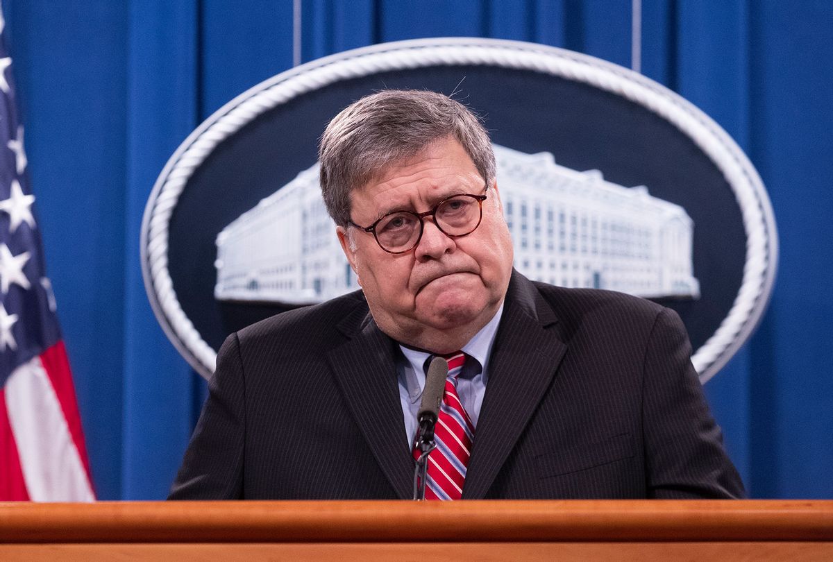 Former US Attorney General Bill Barr (Michael Reynolds-Pool/Getty Images)