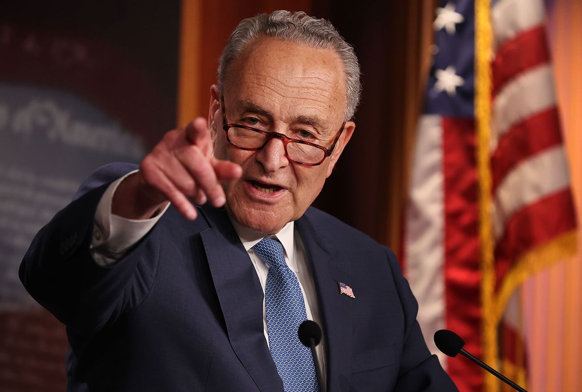 Senate Majority Leader Charles Schumer (D-NY) (Chip Somodevilla/Getty Images)