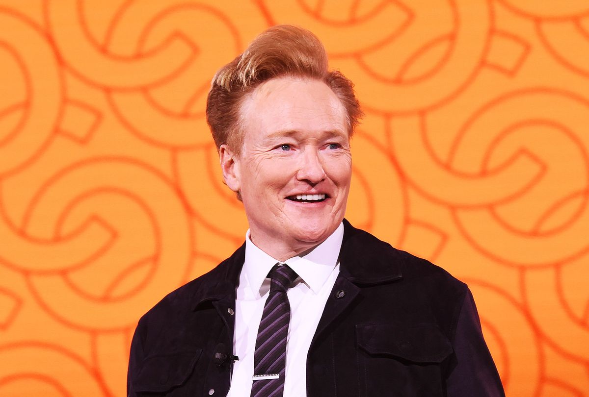 Conan O'Brien of TBS’s CONAN speaks onstage during the WarnerMedia Upfront 2019 show at The Theater at Madison Square Garden on May 15, 2019 in New York City. (Kevin Mazur/Getty Images for WarnerMedia)