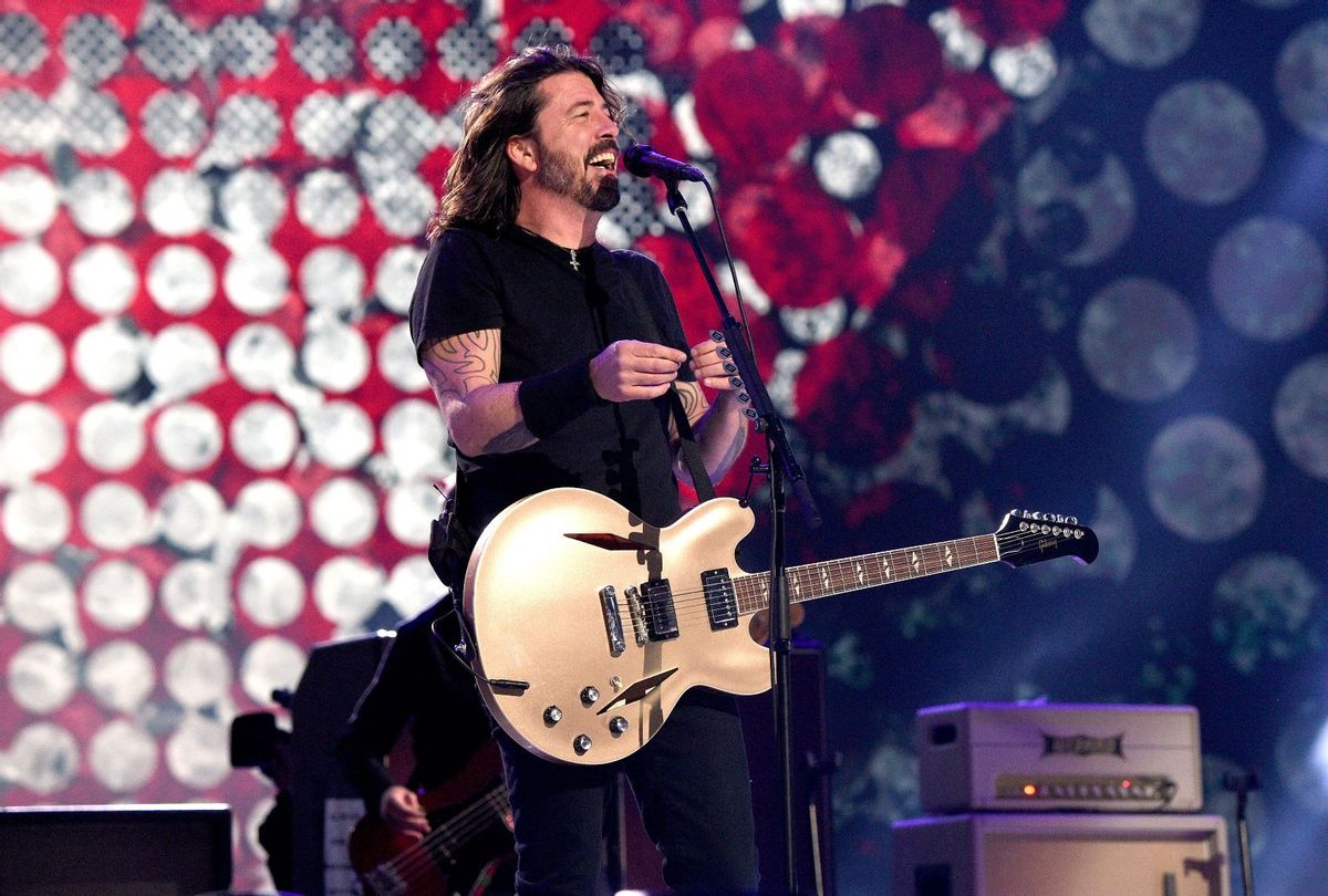 Dave Grohl of Foo Fighters at Global Citizen VAX LIVE: The Concert To Reunite The World  (Kevin Mazur/Getty Images for Global Citizen VAX LIVE)