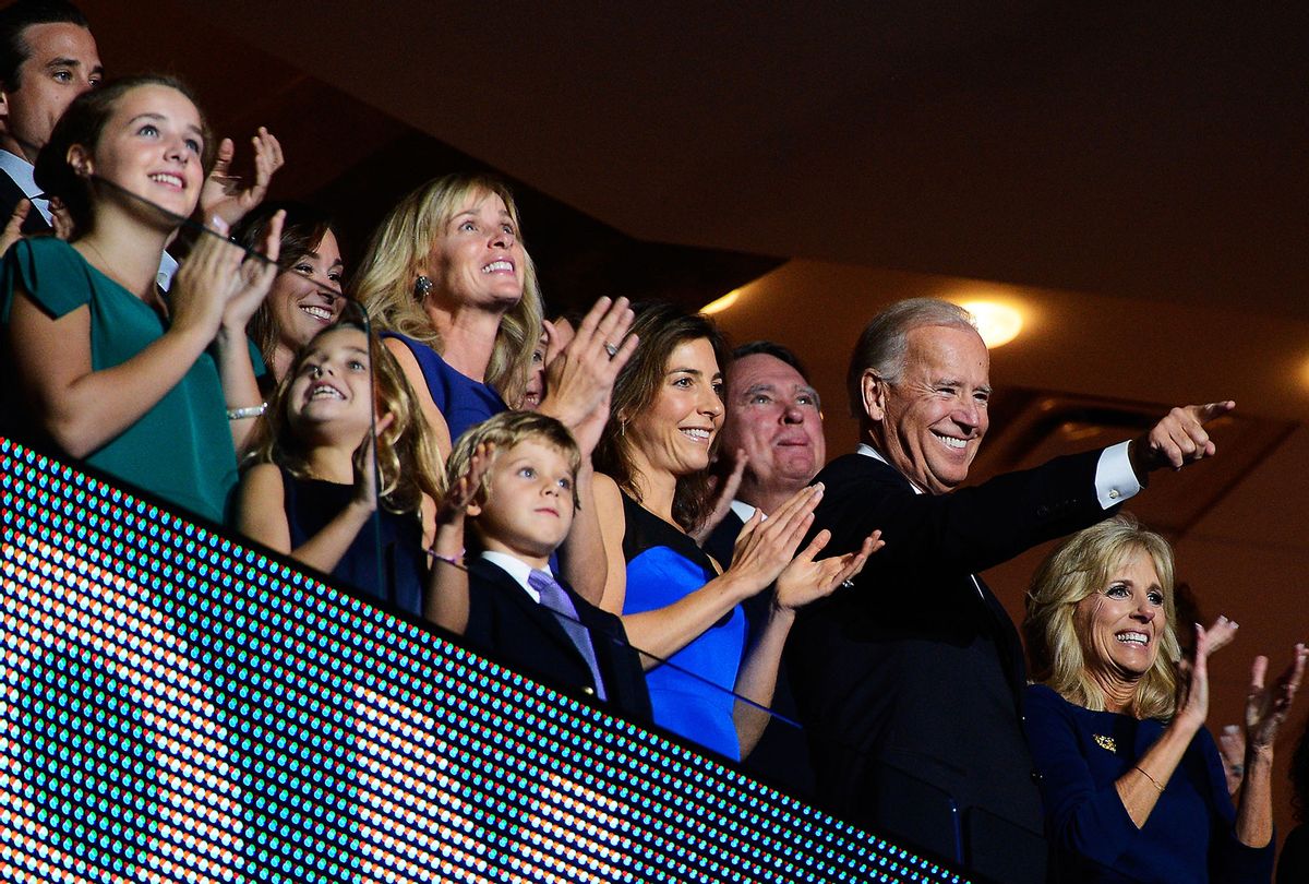 Joe Biden and his family (Kevork Djansezian/Getty Images)