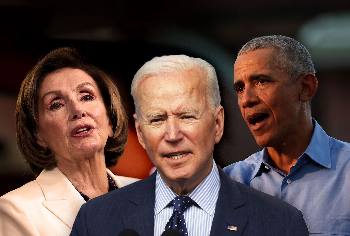 Nancy Pelosi, Barack Obama and Joe Biden (Photo illustration by Salon/Getty Images)