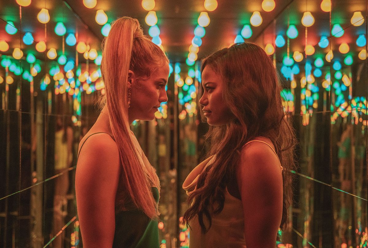 Riley Keough and Taylour Paige star in "Zola" (A24)