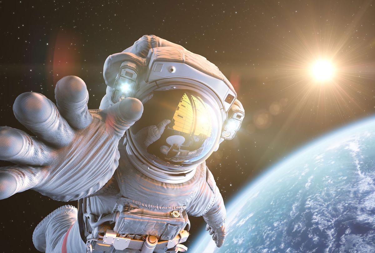 Astronaut in outer space (Getty Images)