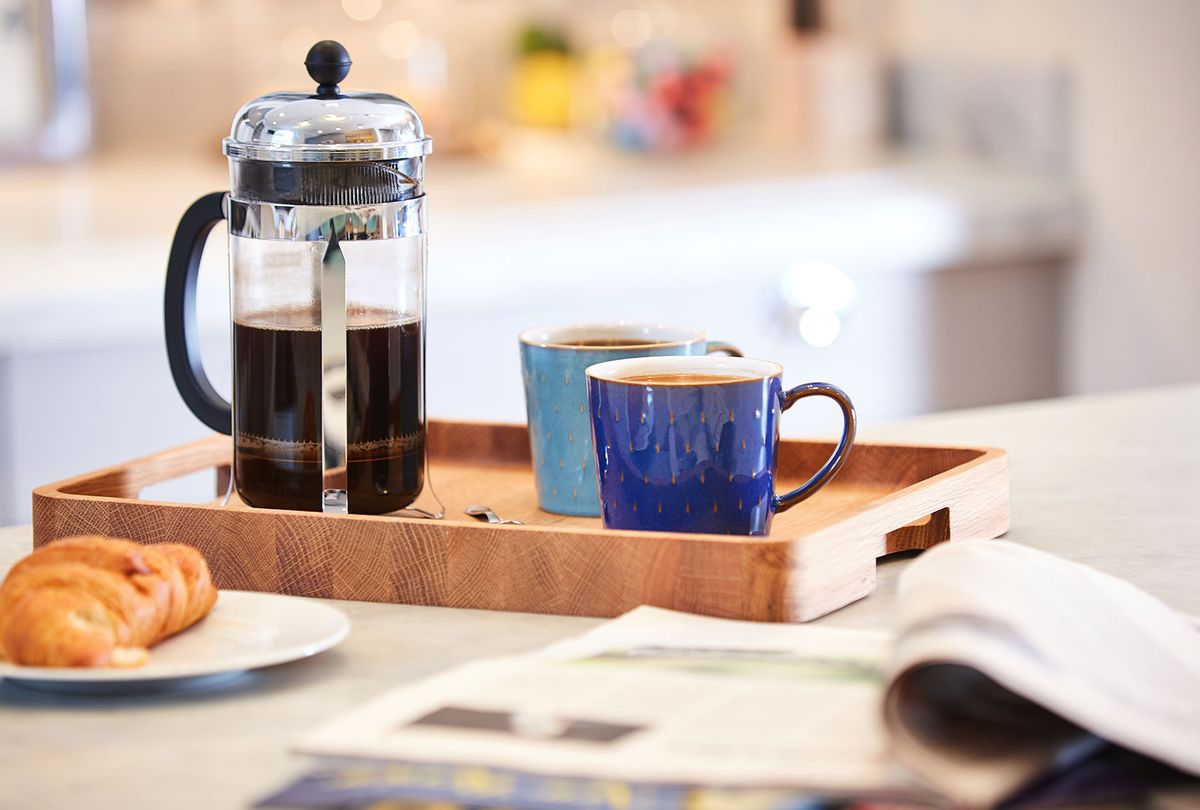 Coffee made in a French Press (Getty Images/Onzeg)