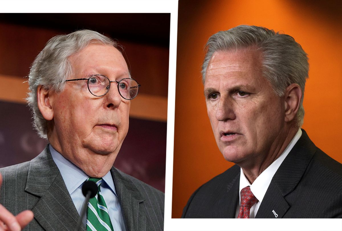 Mitch McConnell and Kevin McCarthy (Photo illustration by Salon/Getty Images)