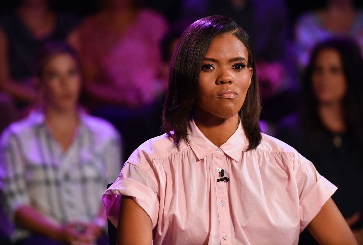 Candace Owens is seen on set of "Candace" on August 16, 2021 in Nashville, Tennessee. (Jason Davis/Getty Images)