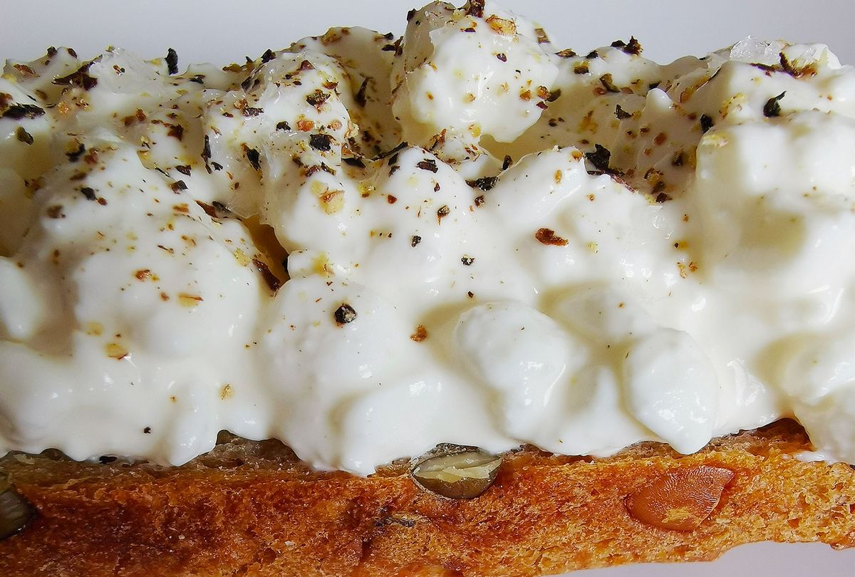 Cottage Cheese on toast (Photo provided by Summer Rylander)