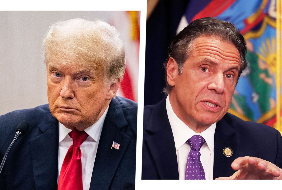 Donald Trump and Andrew Cuomo (Photo illustrated by Salon/Getty Images)